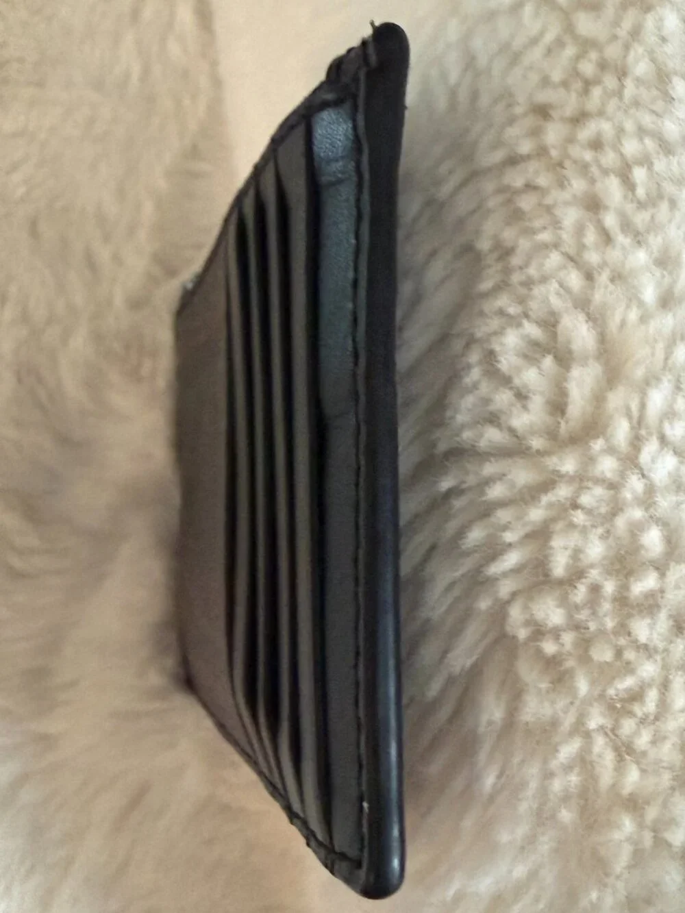 COACH 'Signature Plaid' Men's Coated Canvas Zip Card Case F87884
